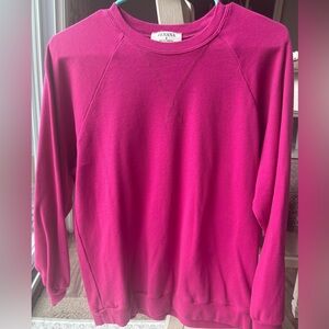 Zenana Hot Pink long sleeve